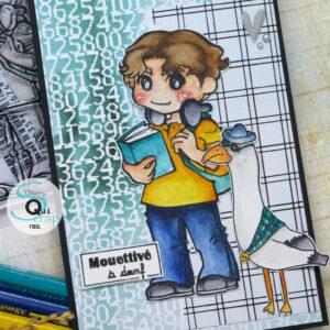 Tampons A7 – Félix fait sa rentrée – Quiscrap
