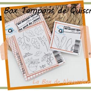 La Box Tampons de Quiscrap