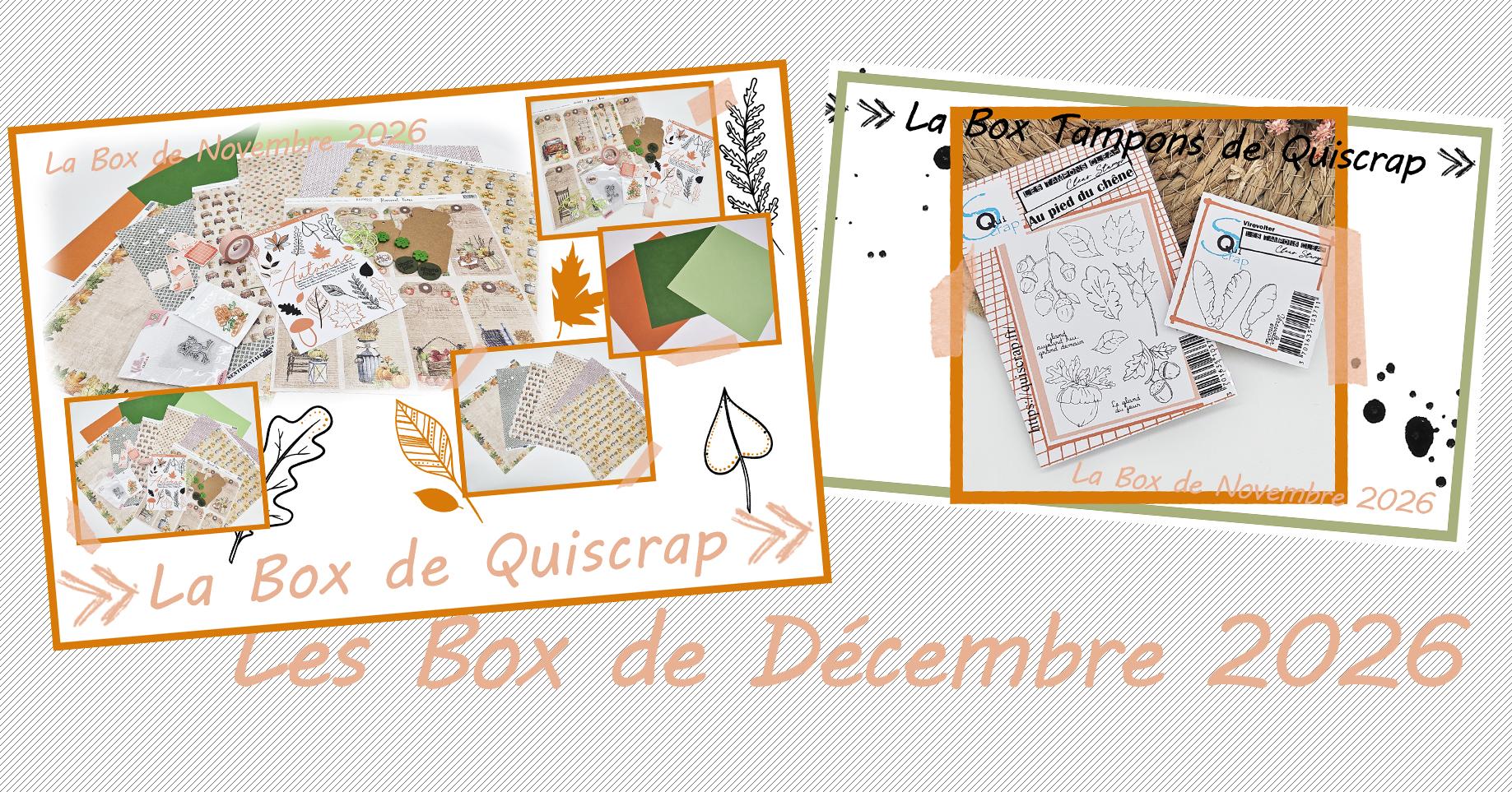 You are currently viewing Les Box de Novembre 2026