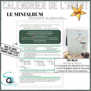 Calendrier de l’Avent Quiscrap 2026