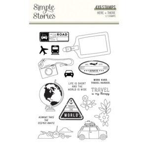 Tampons clear – Here + There – Simple Stories
