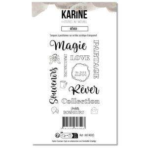 Tampons – Textes rêver – Collection Histoires au Naturel – Les Ateliers de Karine