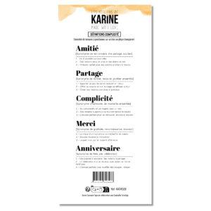 Tampons – Définitions Complicité – Collection Made With Love – Les Ateliers de Karine