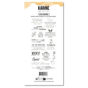 Tampons – Textes Souvenirs – Collection Made With Love – Les Ateliers de Karine